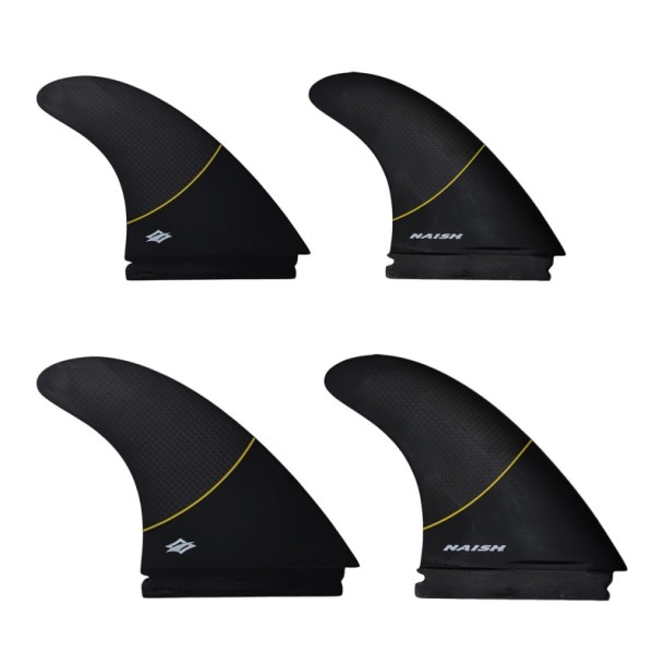 Ailerons Planches de Surf Naish Future Quad Fin Set