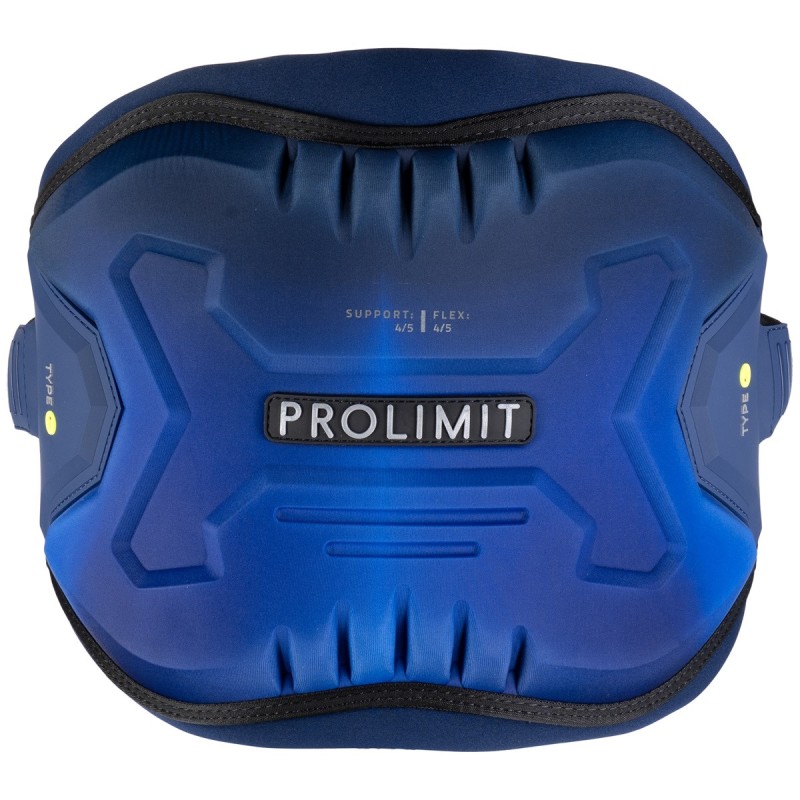 Harnais windsurf Prolimit Type-T Bleu – vue du harnais windsurf