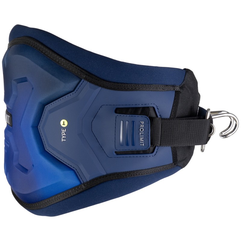 Harnais windsurf Prolimit Type-T Bleu – Ceinture néoprène quatre points