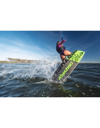 Planche de kitesurf CrazyFly Raptor LTD Neon 2026 140 x 42 neuve d’exposition sous garantie