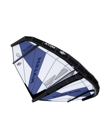 Aile Wingfoil Naish Atom 2026 White/Blue – Light Wind