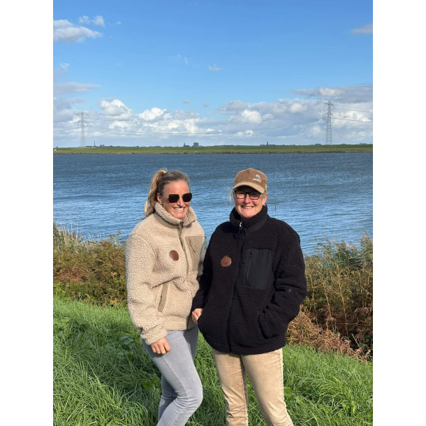 Veste Sherpa MCKITE Écoresponsable Unisexe Beige – Femme & Homme