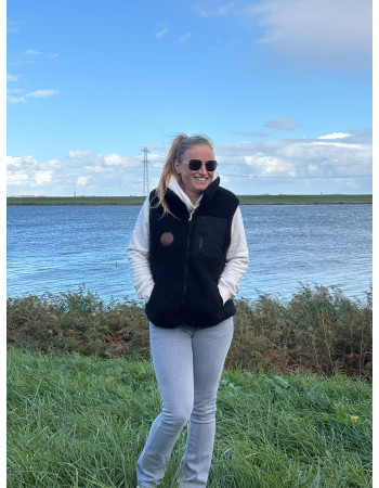 Bodywarmer Sherpa MCKITE Écoresponsable Unisexe Black – Femme & Homme